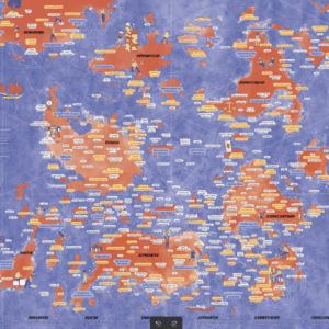 La carte des stratégies et tactiques de luttes